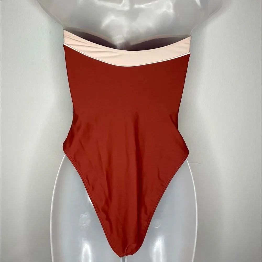 Forever 21 Strapless One Piece - Picture 7 of 9